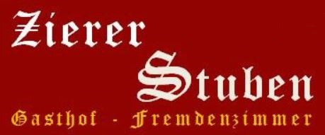 Das Logo der Zierer Stuben.