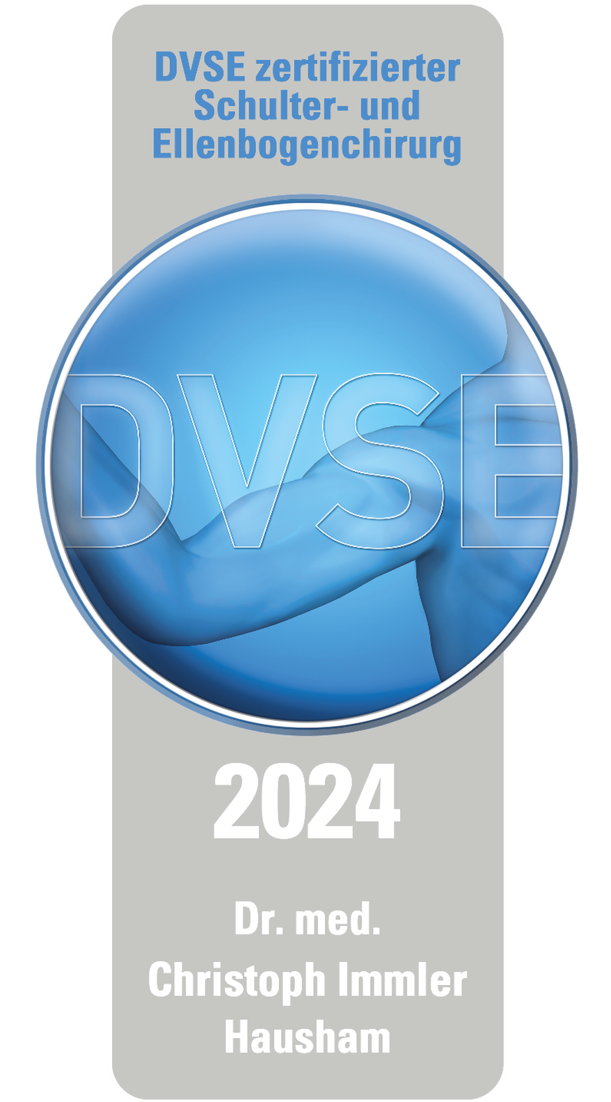 Siegel DVSE Experte Dr. Immler